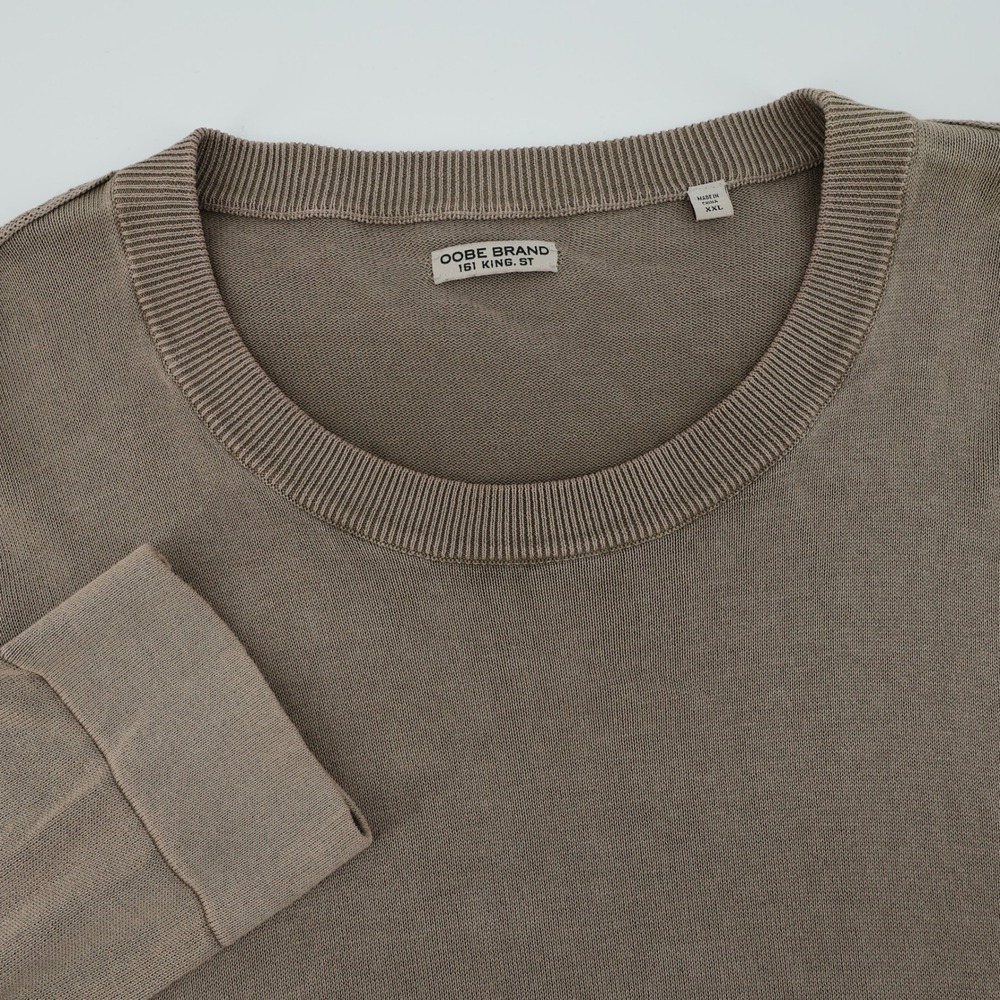 Oobe Brand Charleston Men's XXL Long Sleeve Knit Crewneck Sweater‎ Pullover